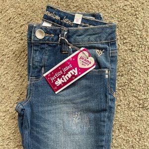 Justice Premium Skinny Jeans Girls. New, Never Worn.